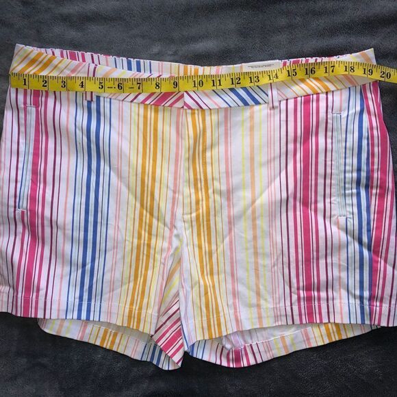 nwt Womens Size 16T Ana Striped Twill Shorts - Picture 4 of 6